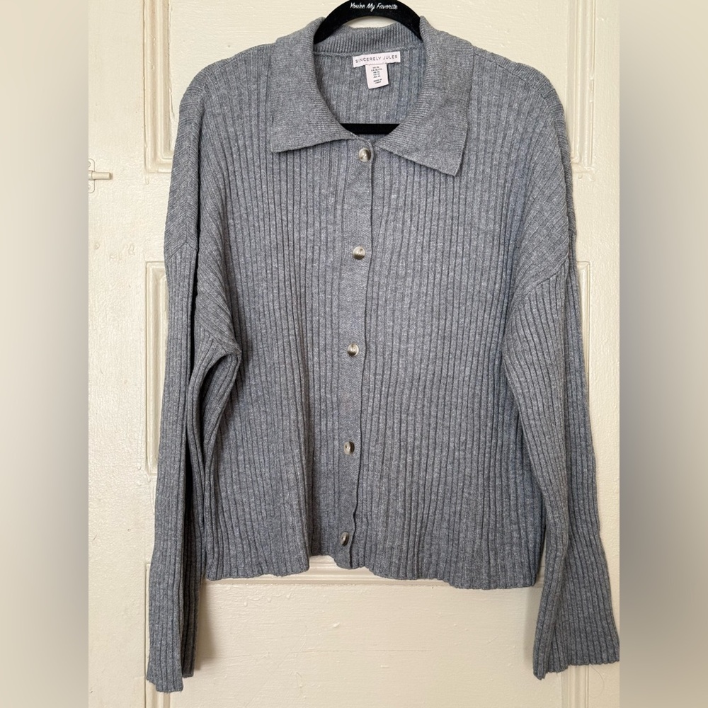 Sincerely Jules Ribbed Cardigan